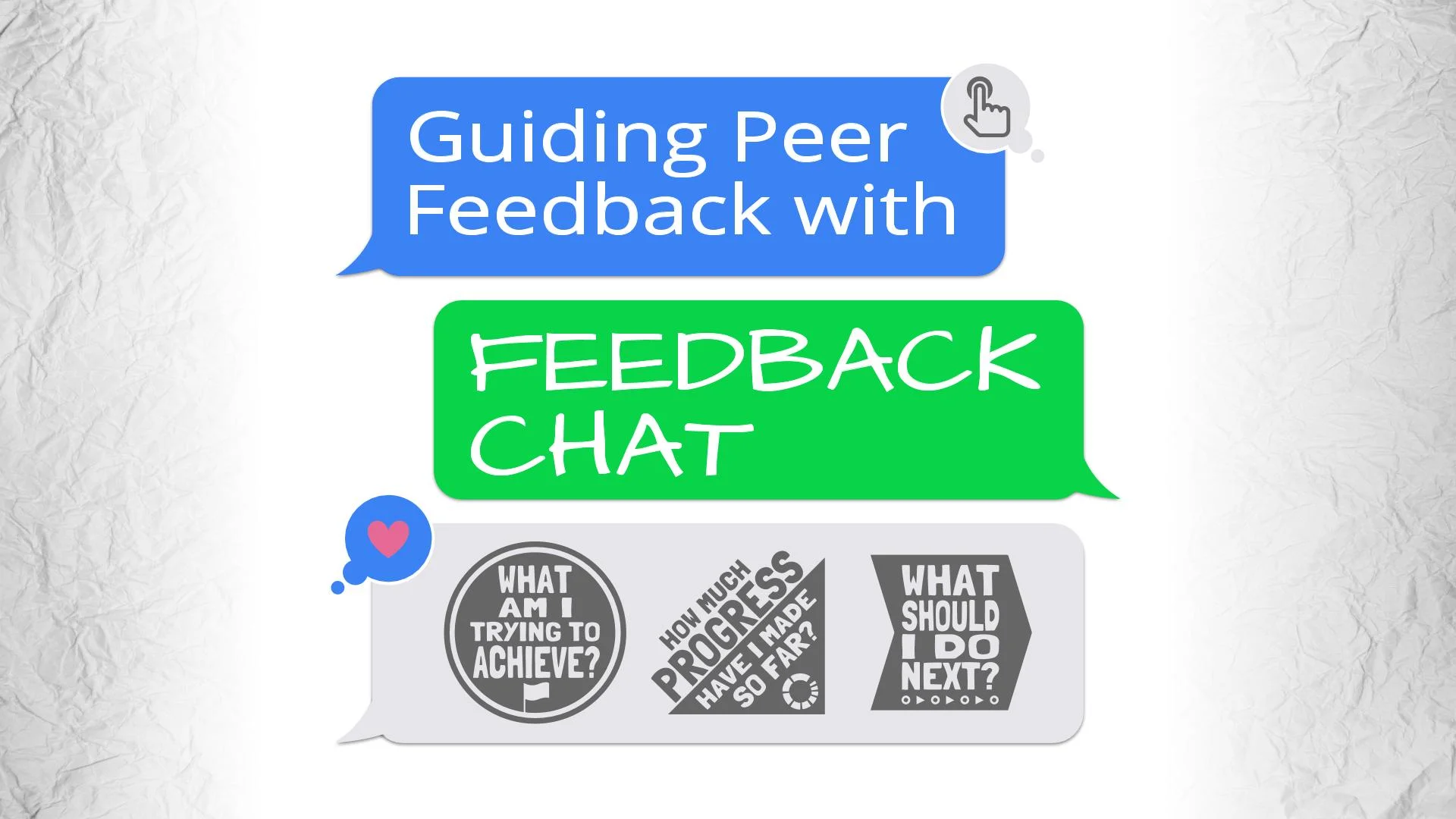 Guiding Peer Feedback with a Feedback Chat — Learning in Hand with